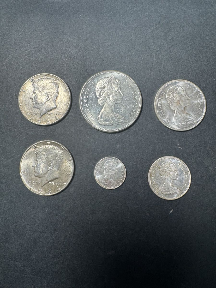 1円スタート 外国銀貨 アメリカ コイン コレクション 硬貨68.2g 0403a