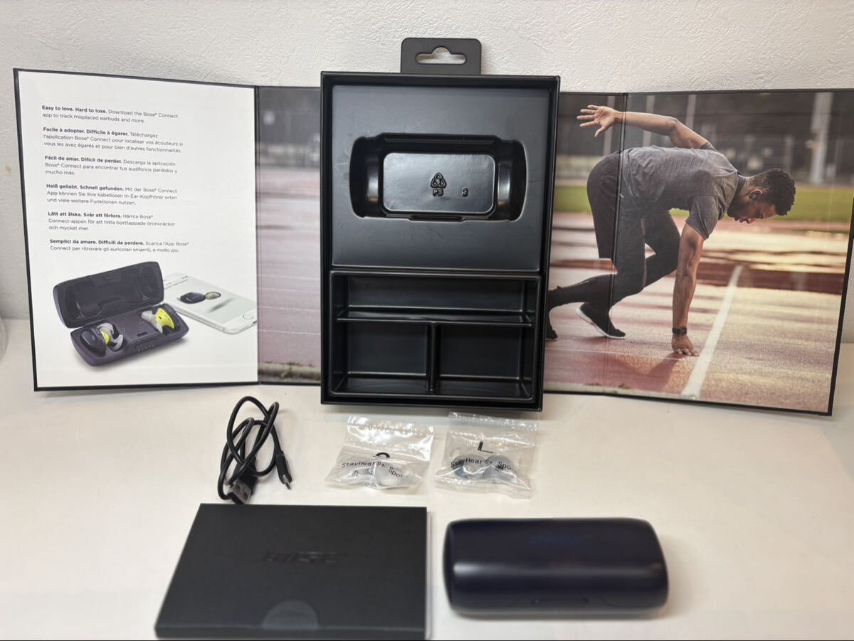 ポーズワイヤレスイヤホン「Bose SoundSport Free wireless headphones」動作確認済み