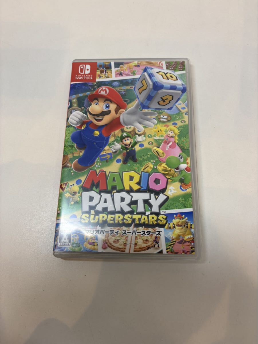 Nintendo Switch(ニンテンドースイッチ)ソフト　マリオパーティスーパースターズ ケース付き
