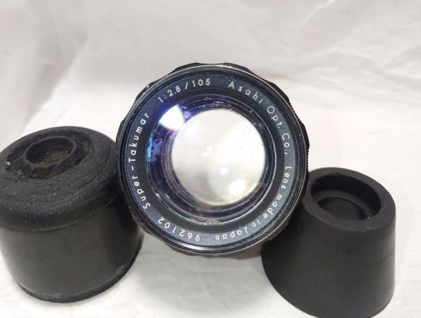 ★実用品★Pentax ペンタックス Super-Takumar 105mm F2.8 M42★