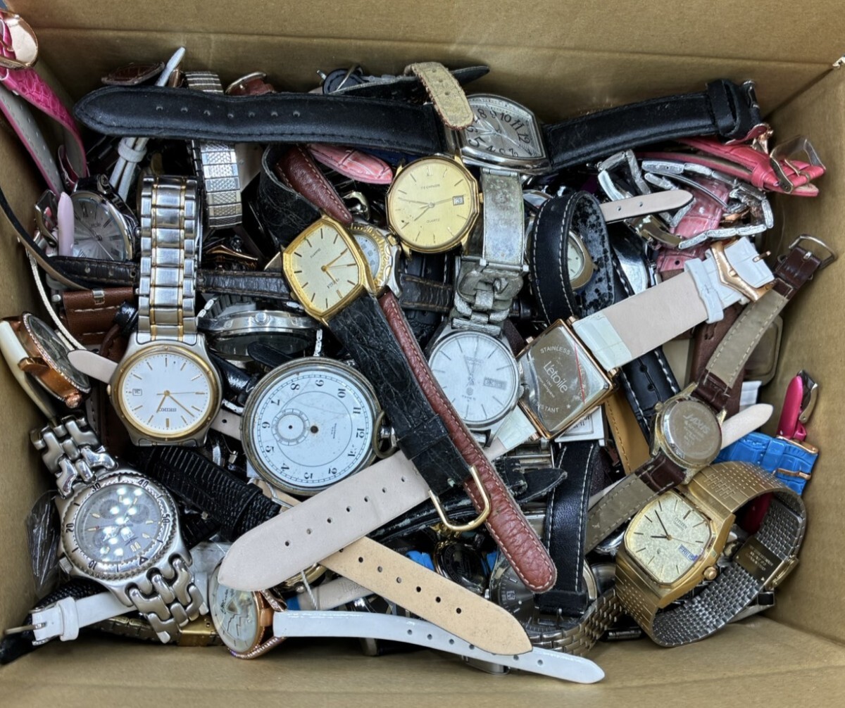 1円スタート 腕時計 ジャンク品 まとめ 大量 等 約4.8kg CITIZEN CASIO L'etoile 等 動作未確認 AF0402け