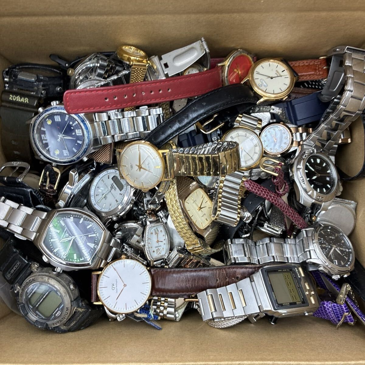 1円スタート ジャンク 腕時計 まとめ SEIKO CASIO WIRED 4℃ 等 大量 総重量約4.1kg UI040115