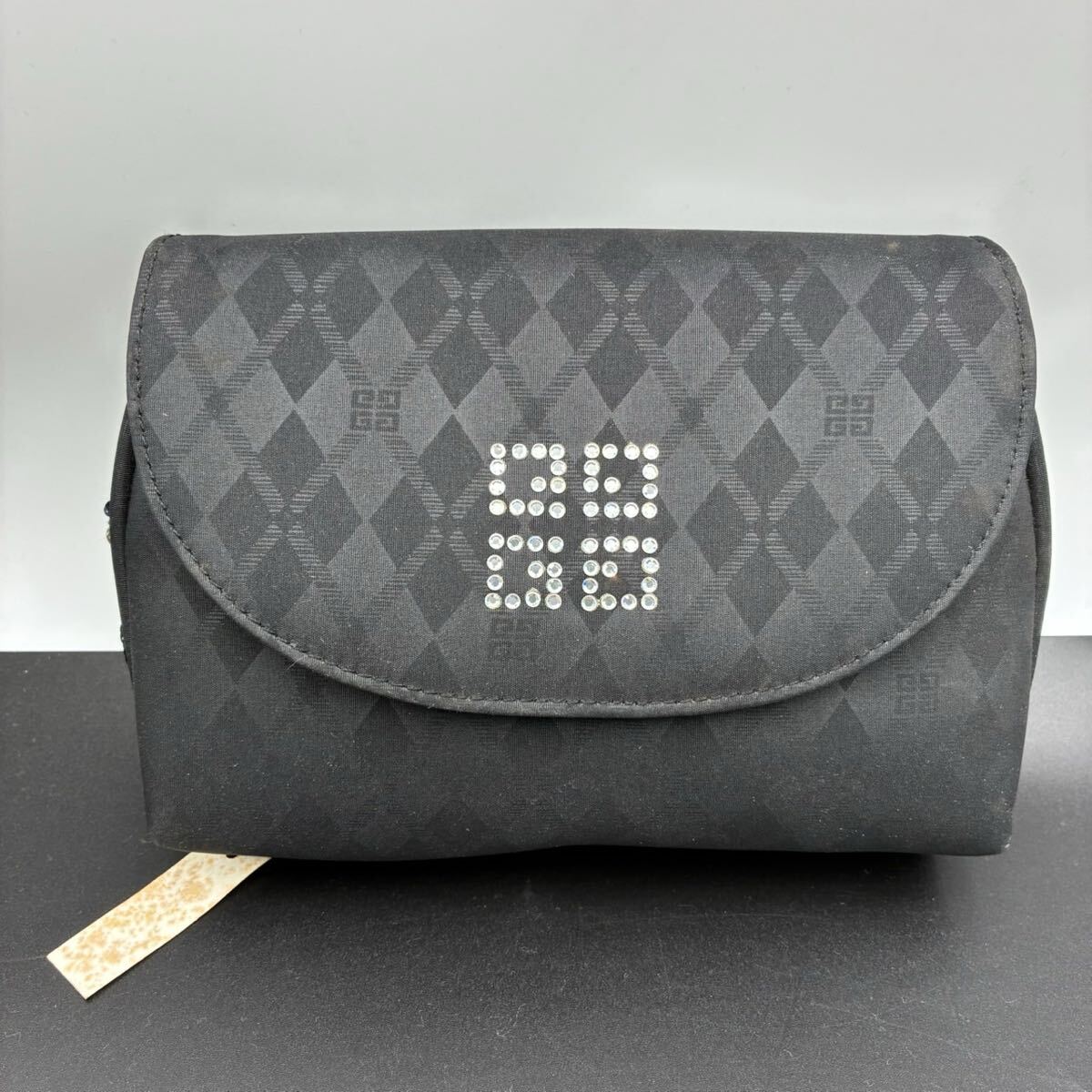 1円スタート GIVENCHY ジバンシィ ミラー付きポーチ セカンドバッグ クラッチ ポーチ 小物入れ TK04026