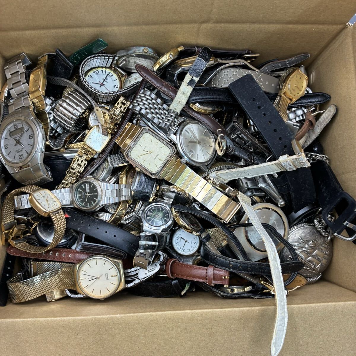 1円スタート ジャンク 腕時計 まとめ SEIKO CASIO CITIZEN 等 大量 総重量約5.8kg N040222