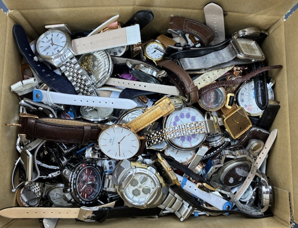1円スタート 腕時計 ジャンク品 まとめ 大量 等 約5.1kg CITIZEN CASIO L'etoile 等 動作未確認 AF0402き
