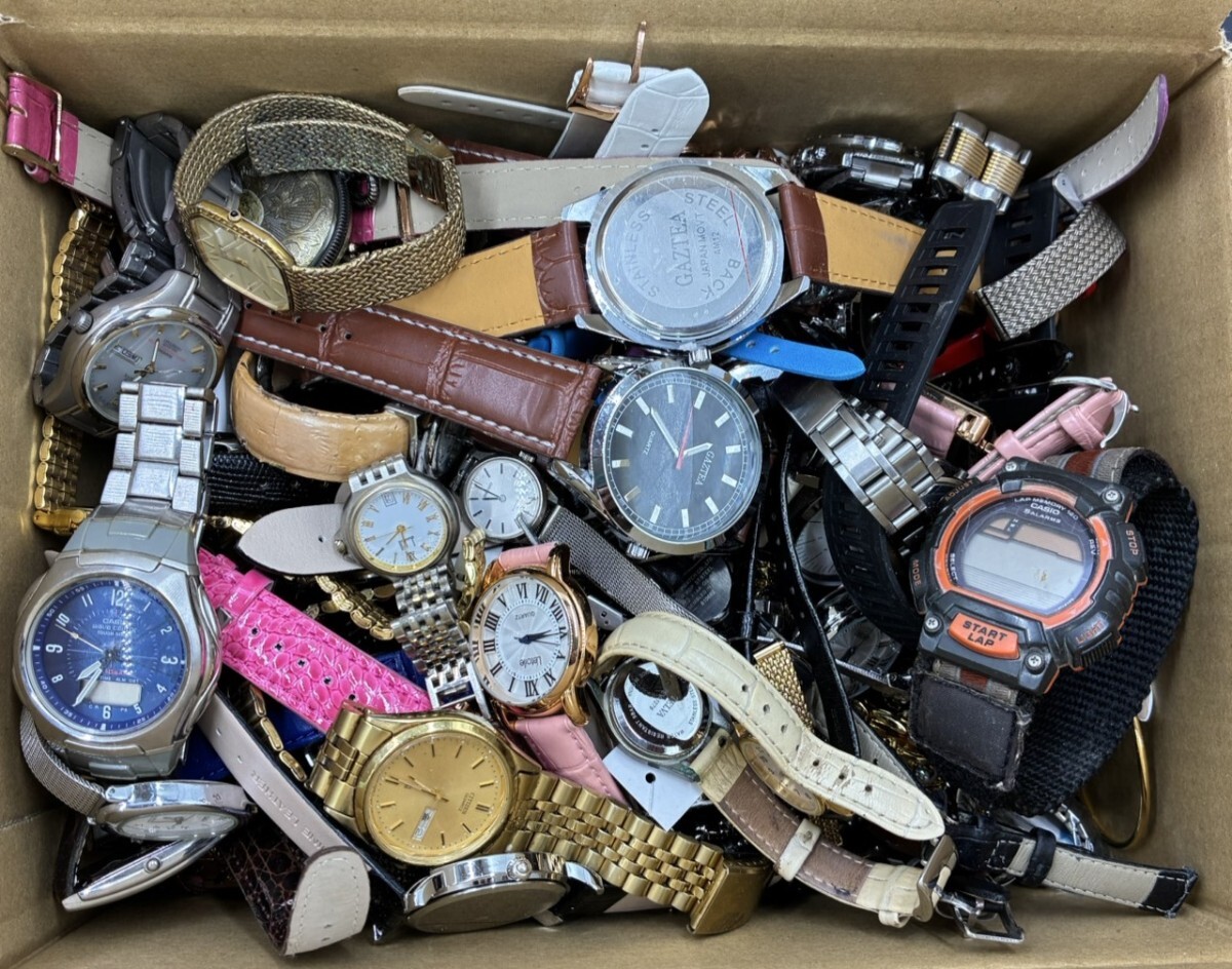 1円スタート 腕時計 ジャンク品 まとめ 大量 等 約4.7kg CITIZEN CASIO L'etoile 等 動作未確認 AF0402か