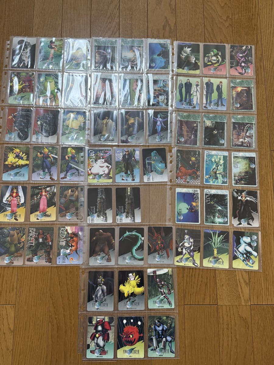 ファイナルファンタジーⅦ BANDAI 当時物 トレーディングカード トレカ セット