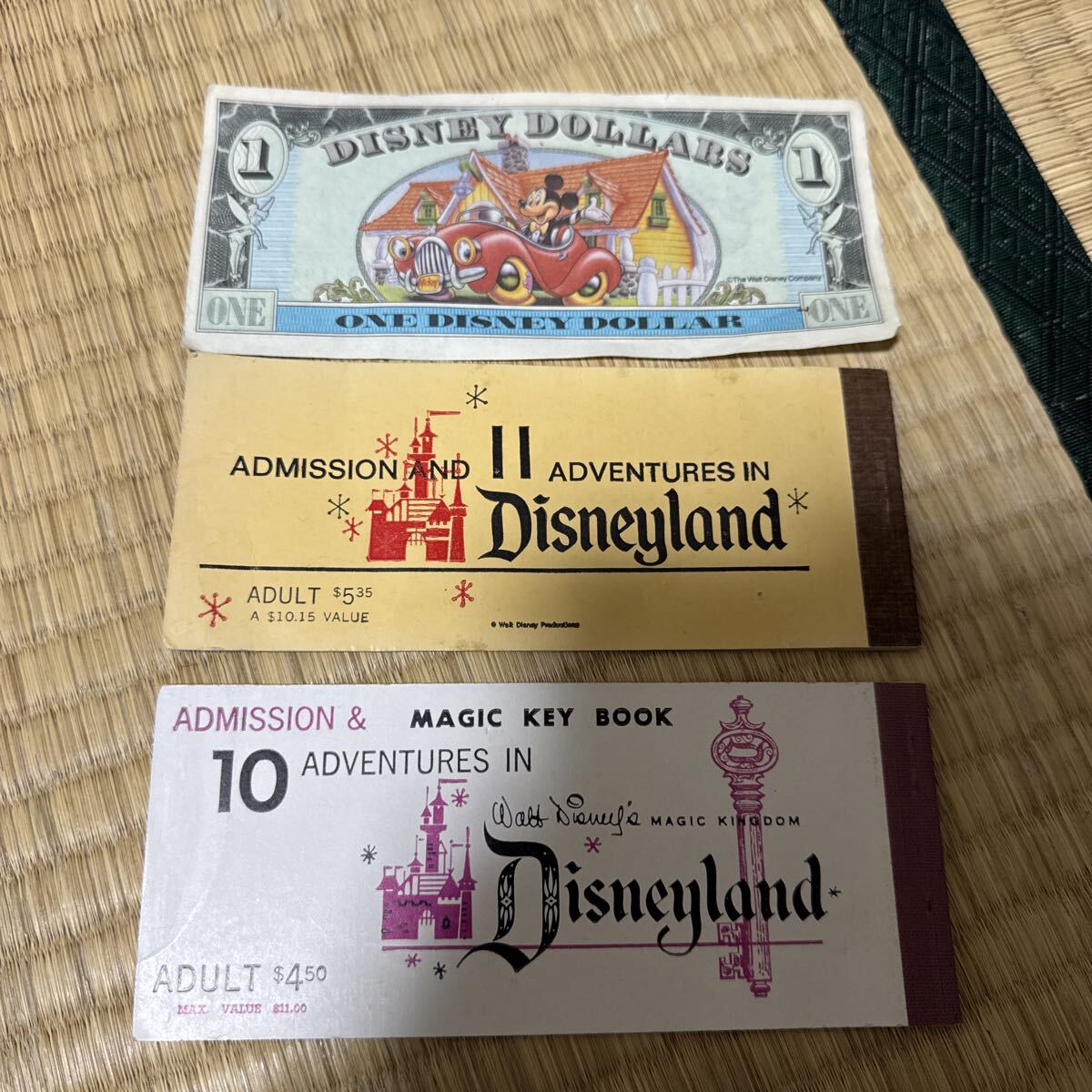 ディズニー One Disney Dollars admission 