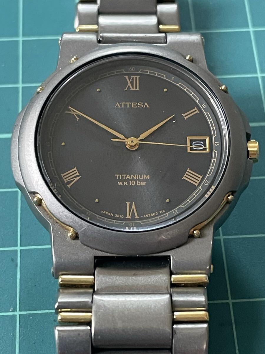 CITIZEN シチズン ATTESA 3810-451694 クォーツ 腕時計