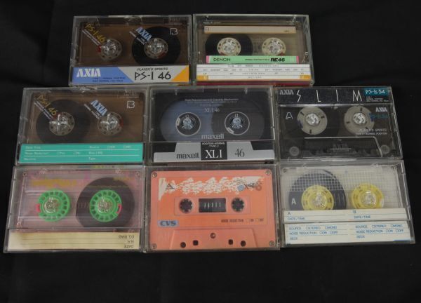 当時物 レトロポップ系カセットテープ色々まとめて 現状にて