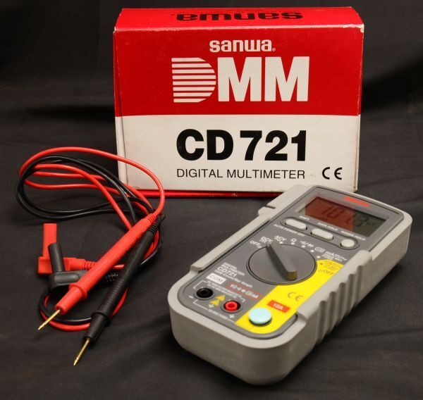 sanwa サンワ デジタルマルチメーター テスター CD721
