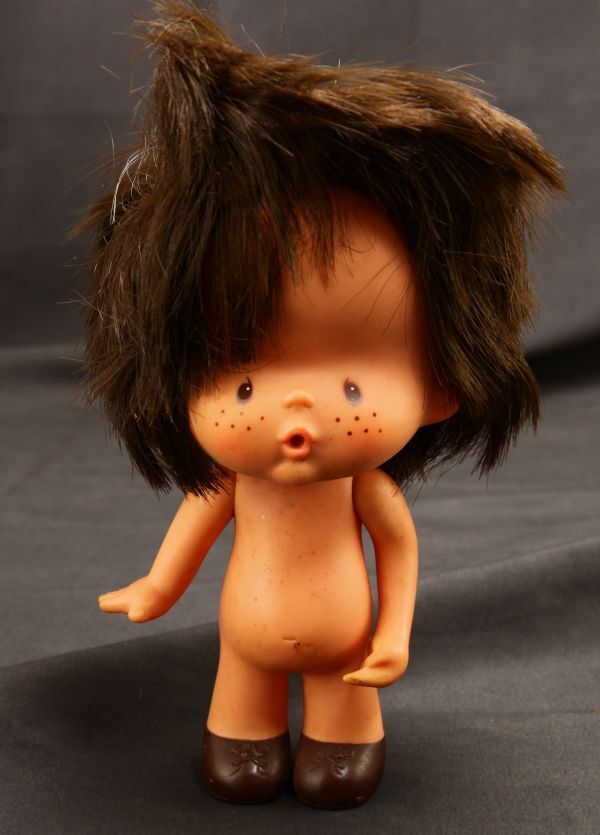 当時物 デザインキザワ ソフビ人形 現状にて　　　　　　　　 検索→昭和レトロ 可愛い系 アドタン 水森亜土 内藤ルネ 宇山あゆみ サンリオ