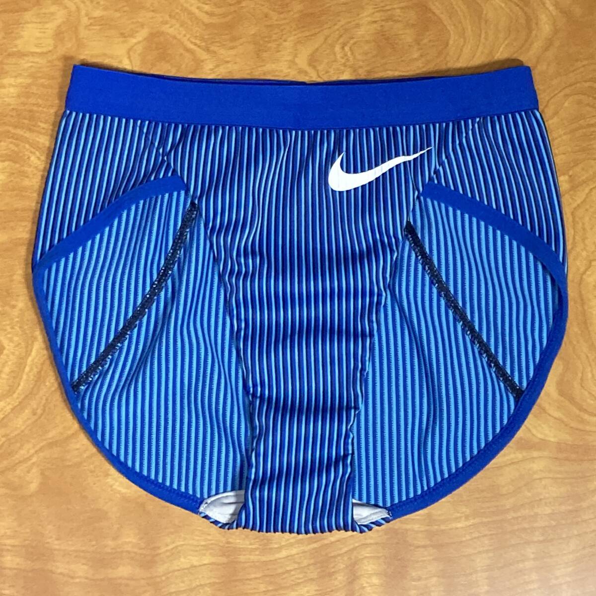 「NIKE / ナイキ」 レーシングショーツ　海外/XXSサイズ ブルー/陸上競技/コンペ 検索用：ブルマ/コスプレ/