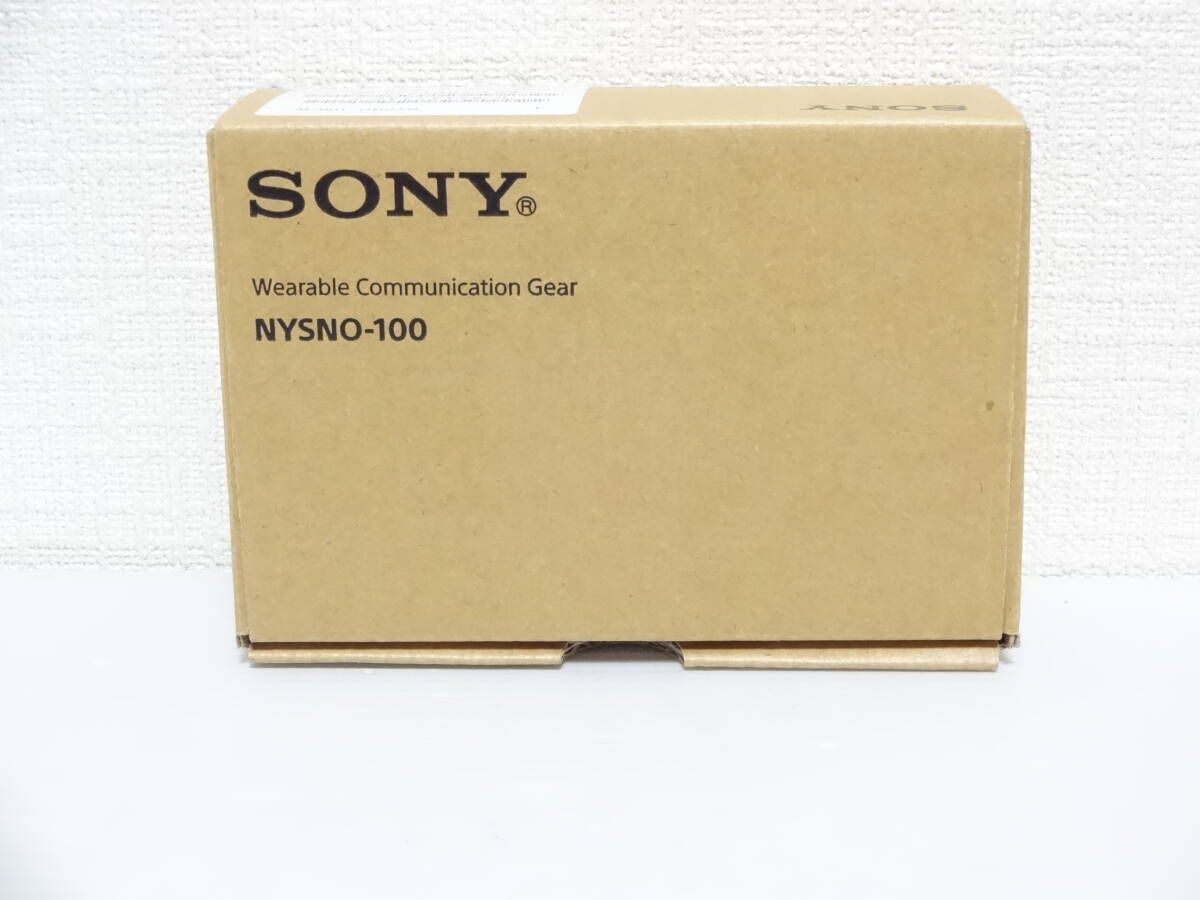 SONY NYSNO-100 ウェアラブルコミュニケーションギア ②