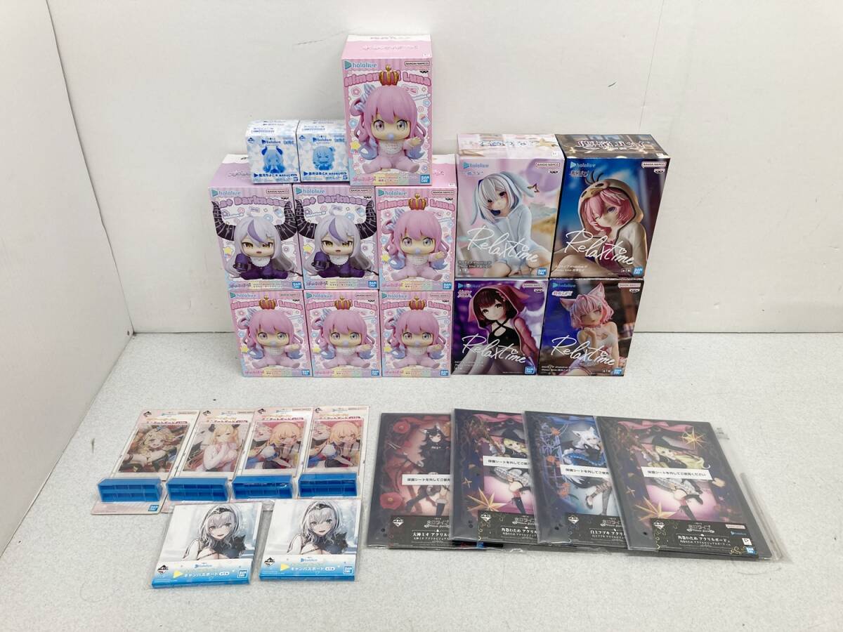 0641155S★ 【未開封】ホロライブフィギュア グッズまとめ 一番くじ 赤井はあと ホロベイビーズ 他 Vtuber