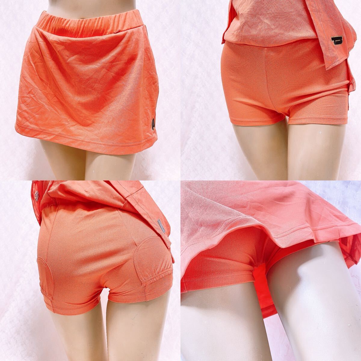 P359 Prince テニスウェア　ストレッチ インナースパッツ付き スコート テニスウェア　整理品 整理品 匿名配送