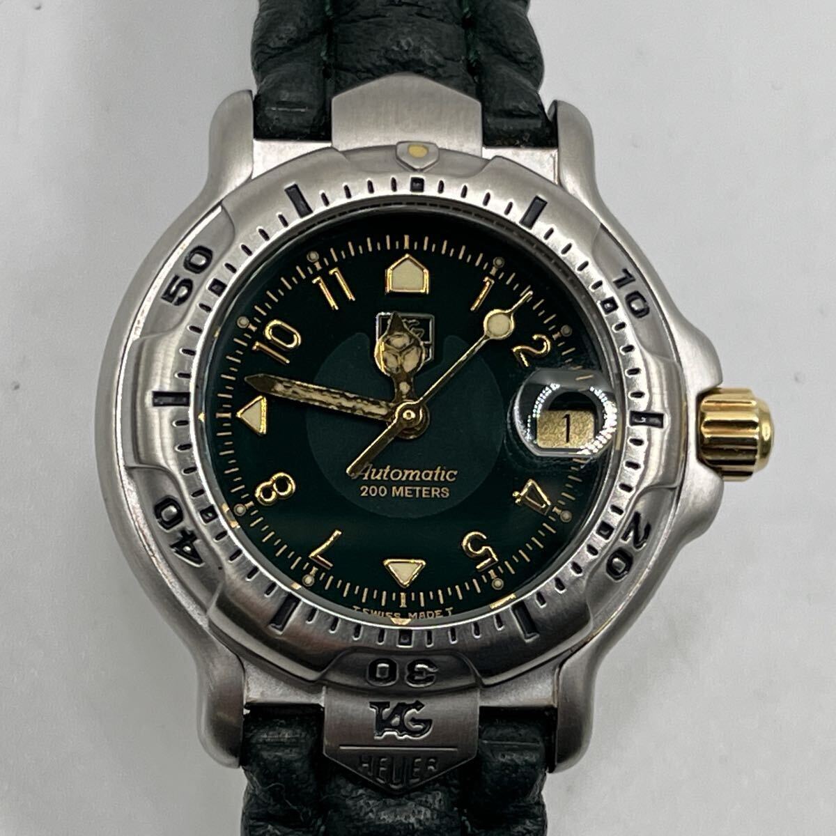 TAG HEUER Automatic 200 METERS WH2353-K1 タグ・ホイヤー 6000シリーズ 自動巻き ダイバーズウォッチ 3針 デイト レディース 動作品