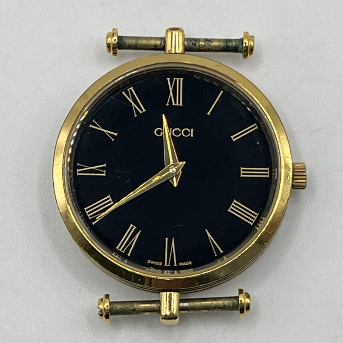 GUCCI グッチ 2針 クォーツ メンズ 動作品