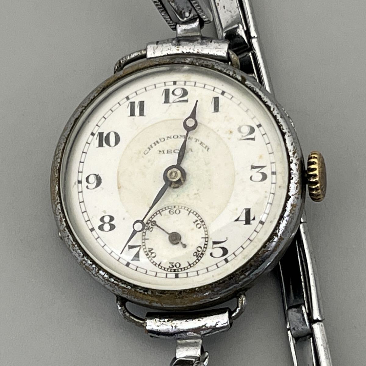 CHRONOMETER MECCA SMALL SECOND クロノメーター メッカ 手巻き 3針 スモールセコンド 動作品
