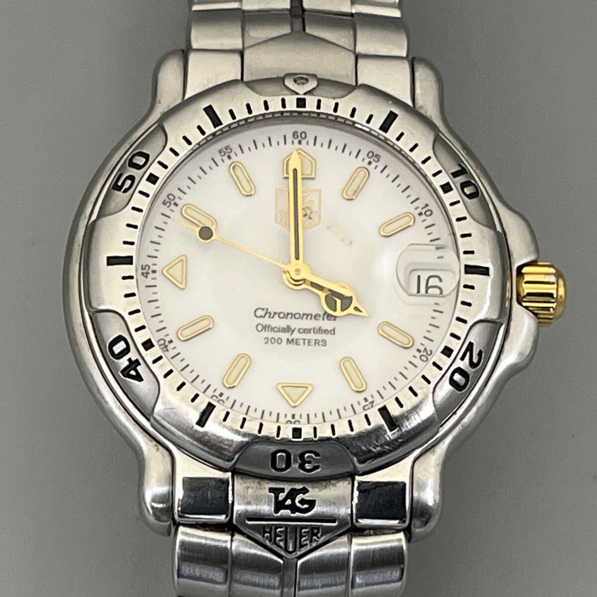 TAG HEUER Chronometer 200 METERS WH5251-K1 タグ・ホイヤー 6000シリーズ クロノメーター 自動巻き ダイバーズ メンズ ボーイズ 動作品