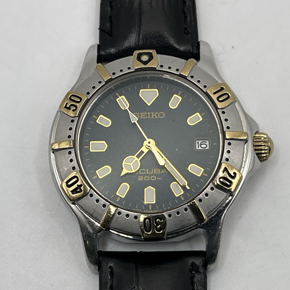 SEIKO SCUBA AIR DIVER'S 200m 7N35-6020 セイコー スキューバ エアーダイバー 3針 デイト