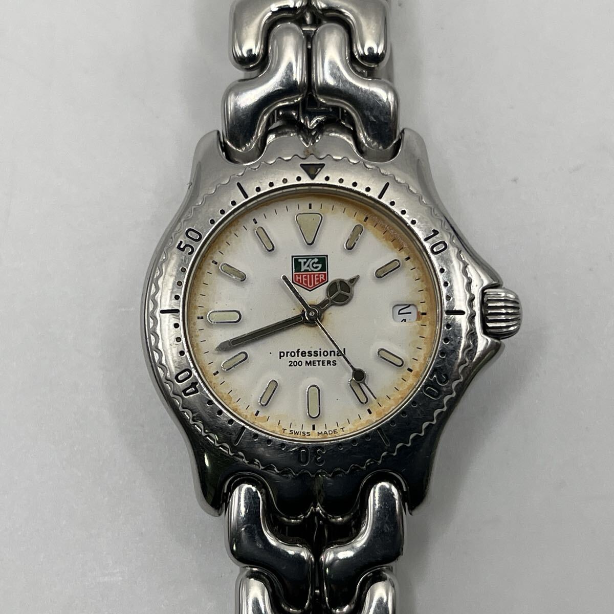 TAG HEUER 200 METERS S90.813-1 タグ・ホイヤー クォーツ ダイバーズウォッチ 3針 デイト メンズ ボーイズ