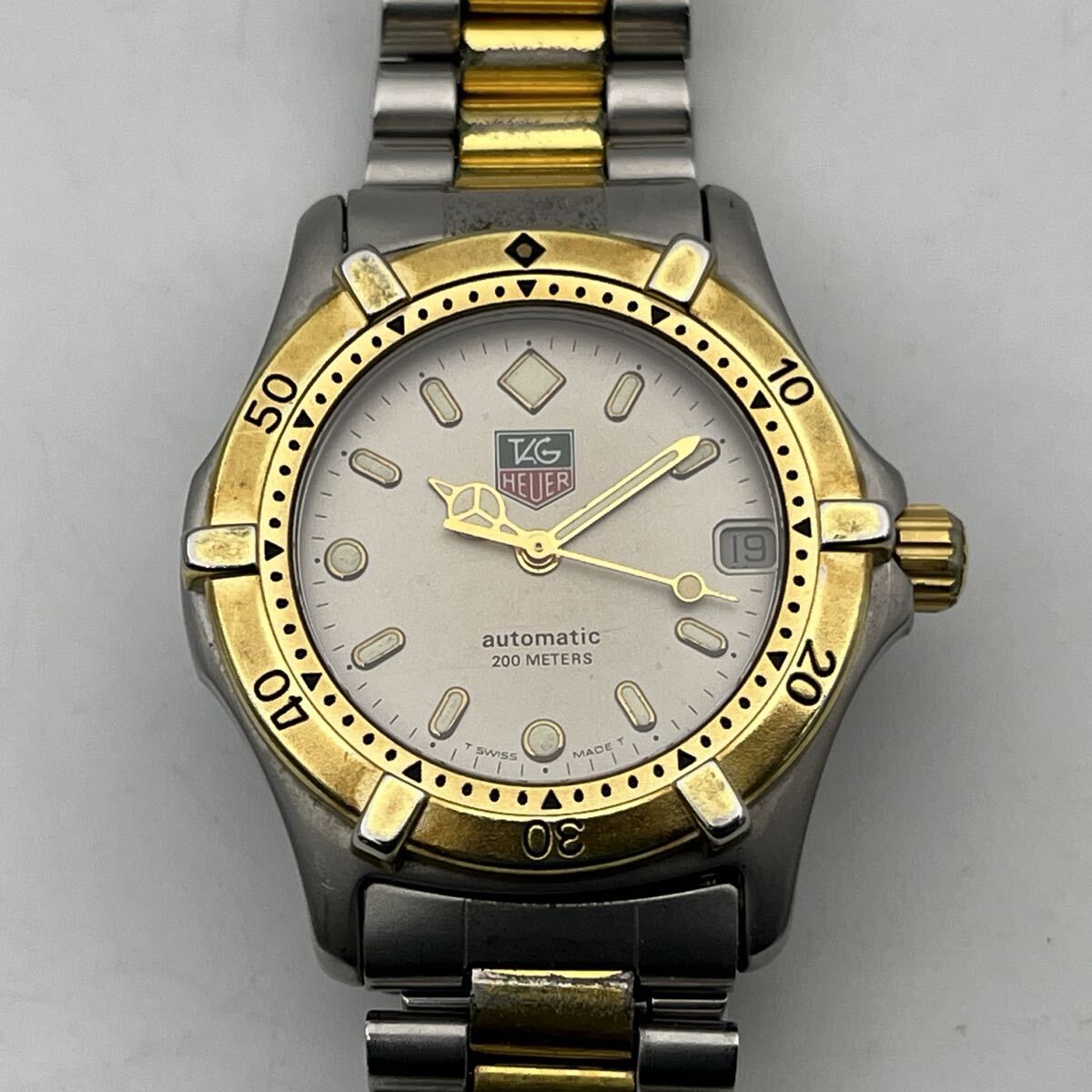 TAG HEUER automatic 200 METERS 665.013F タグ・ホイヤー 自動巻き ダイバーズウォッチ 3針 デイト メンズ ボーイズ