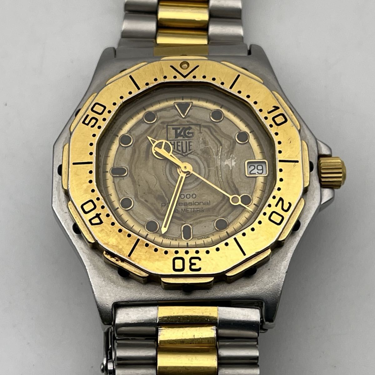 TAG HEUER 3000 professional 200 METERS 934.206 タグ・ホイヤー クォーツ ダイバーズウォッチ 3針 デイト メンズ