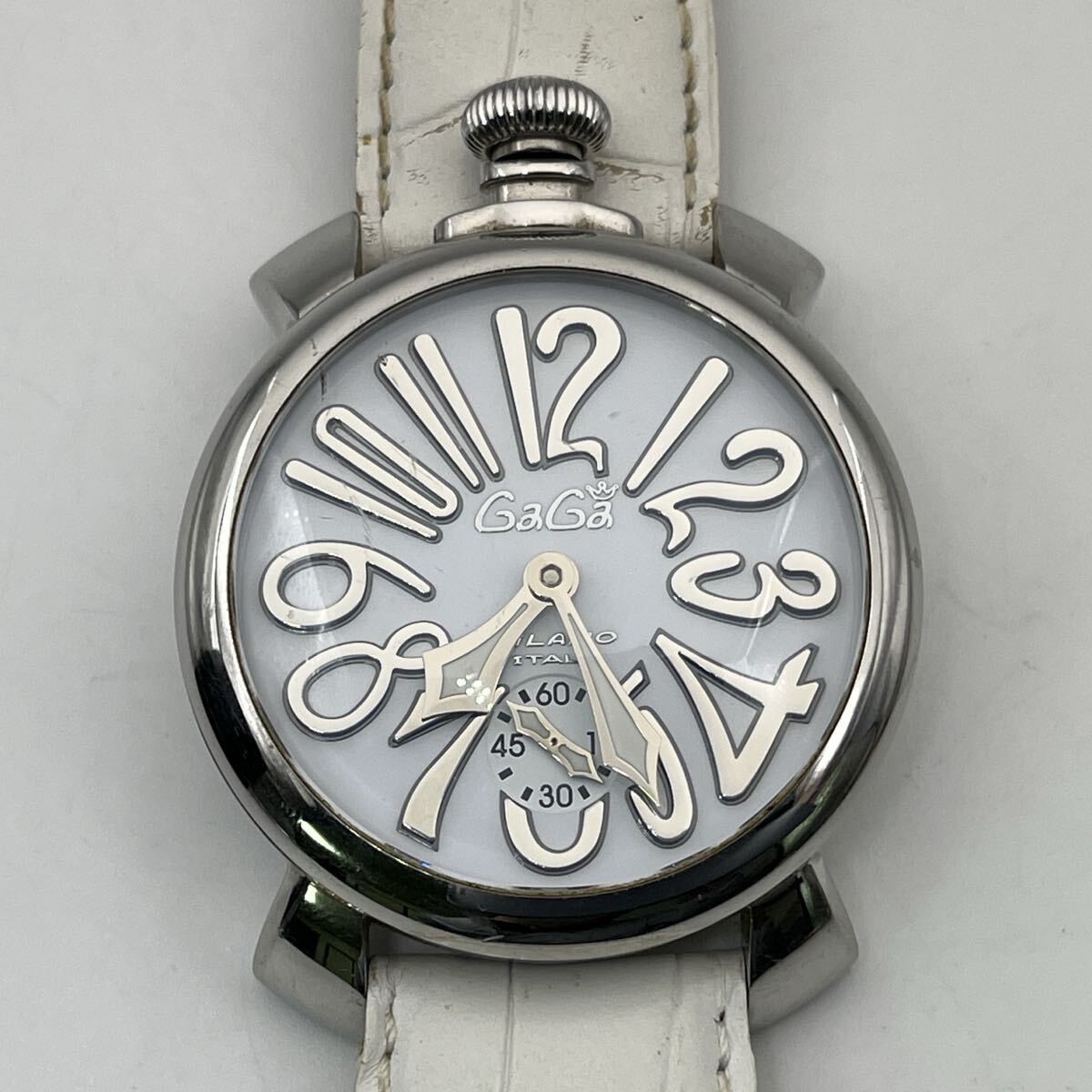 GaGa MILANO MANUALE 48 ガガミラノ マヌアーレ48 手巻き 3針 スモールセコンド 動作品