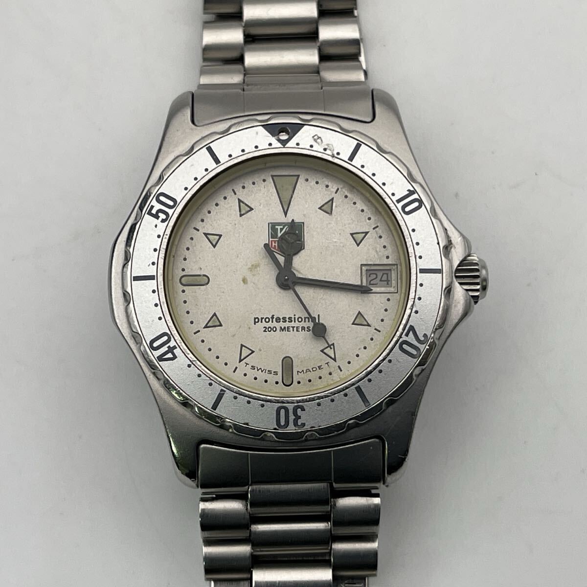 TAG HEUER professional 200 METERS 972.013R タグ・ホイヤー クォーツ ダイバーズウォッチ 3針 デイト メンズ ボーイズ 新品電池交換済 