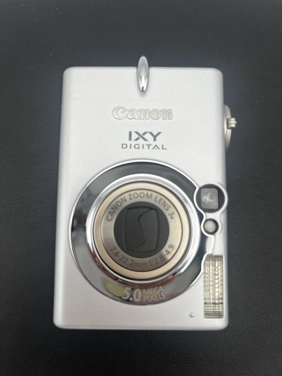 1円スタート 動作未確認　Canon IXY DIGITAL 500 キャノン イクシー コンパクトデジタルカメラ シルバー 【ジャンク品】