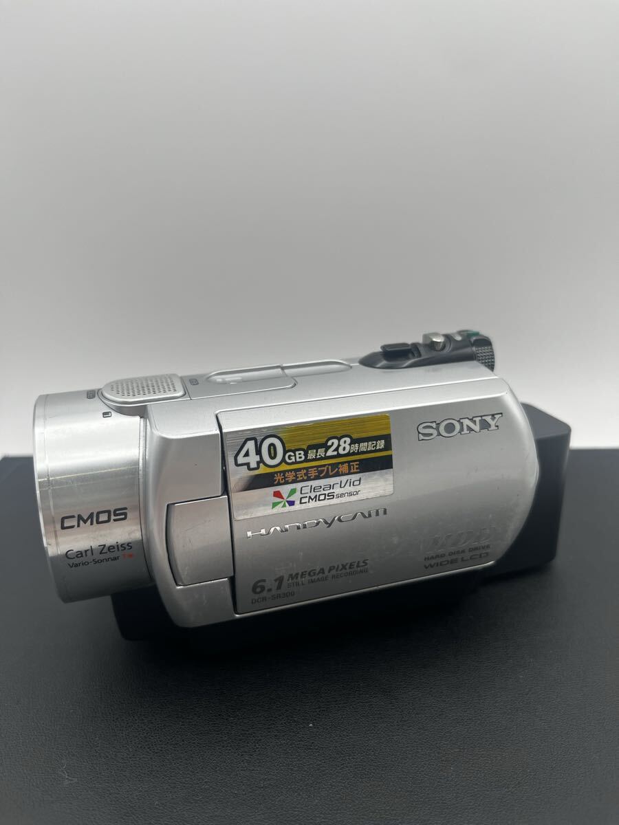 1円スタート 【動作確認済】SONY HANDYCAM DCR-SR300 ソニー ハンディカム デジタルビデオカメラ【付属品付き】