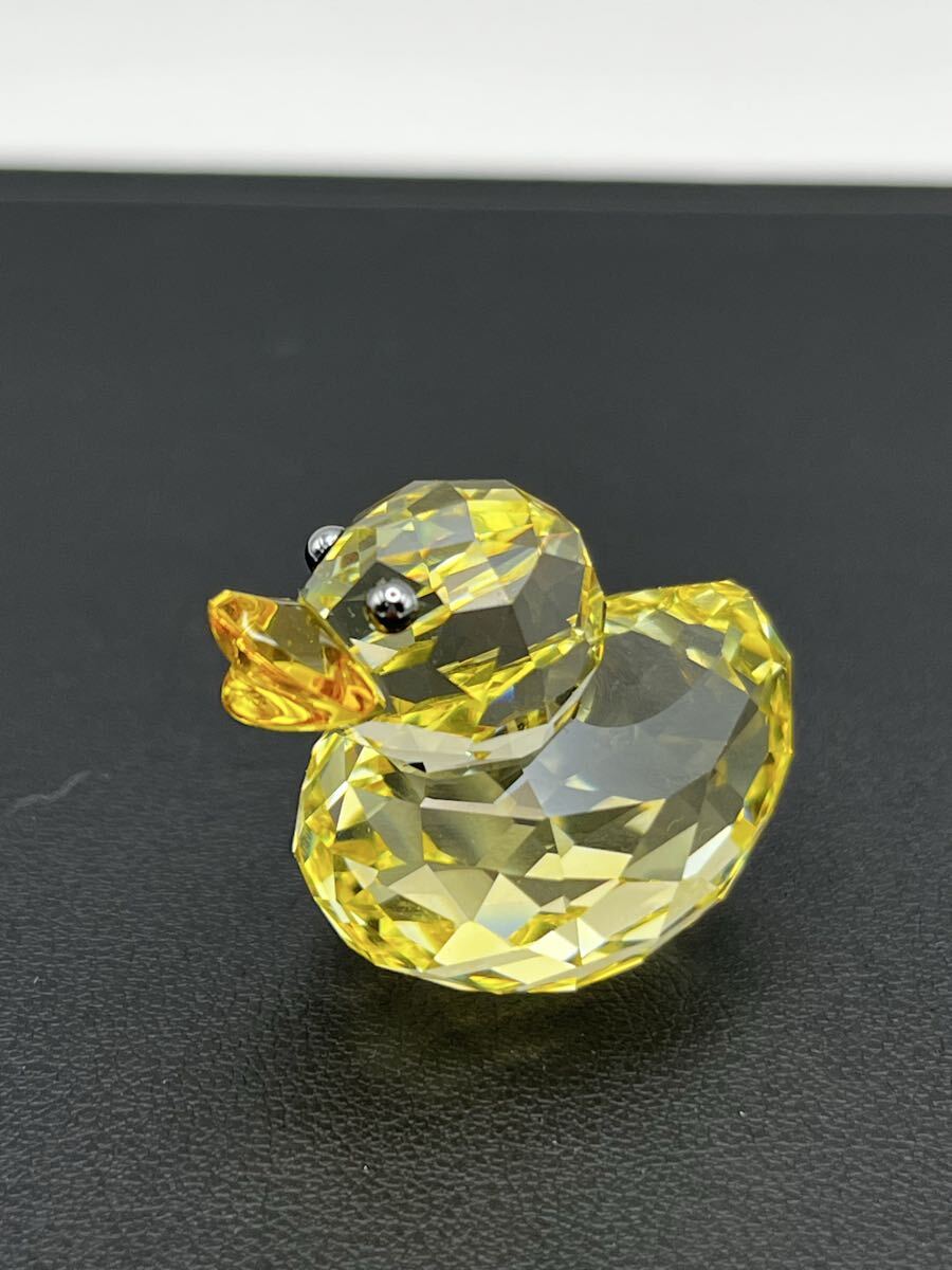 【1円スタート】 スワロフスキー SWAROVSKI 置物　ハッピーダック　sunnysandy