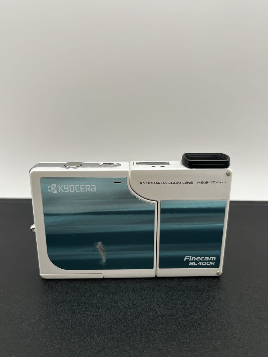【1円スタート】 KYOCERA 京セラ Finecam SL400R デジタルカメラ デジカメ【動作未確認】ジャンク品