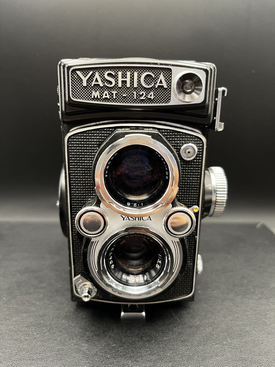 【1円スタート】ヤシカ製Yashica Mat-124 ヤシカマット124 二眼レフカメラ YASHICA 二眼レフ フィルムカメラ