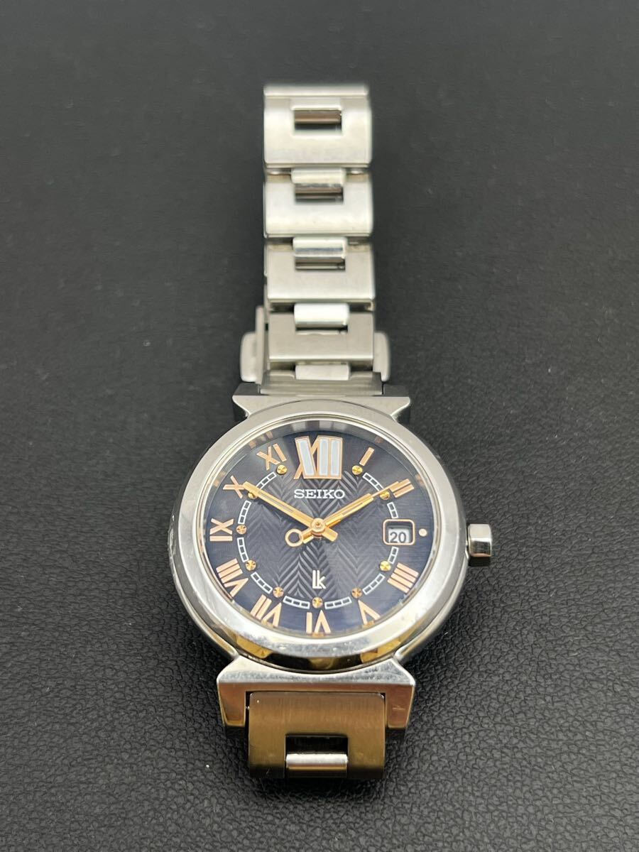 【1円スタート】 【不動品】SEIKO セイコー ルキア 電波ソーラー ソーラー 腕時計