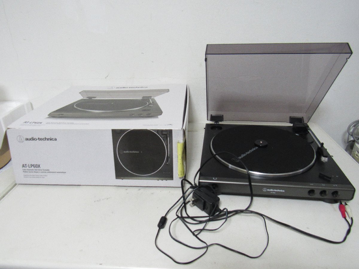 ☆オーディオテクニカ AT-LP60X ターンテーブル レコードプレーヤー 箱付き