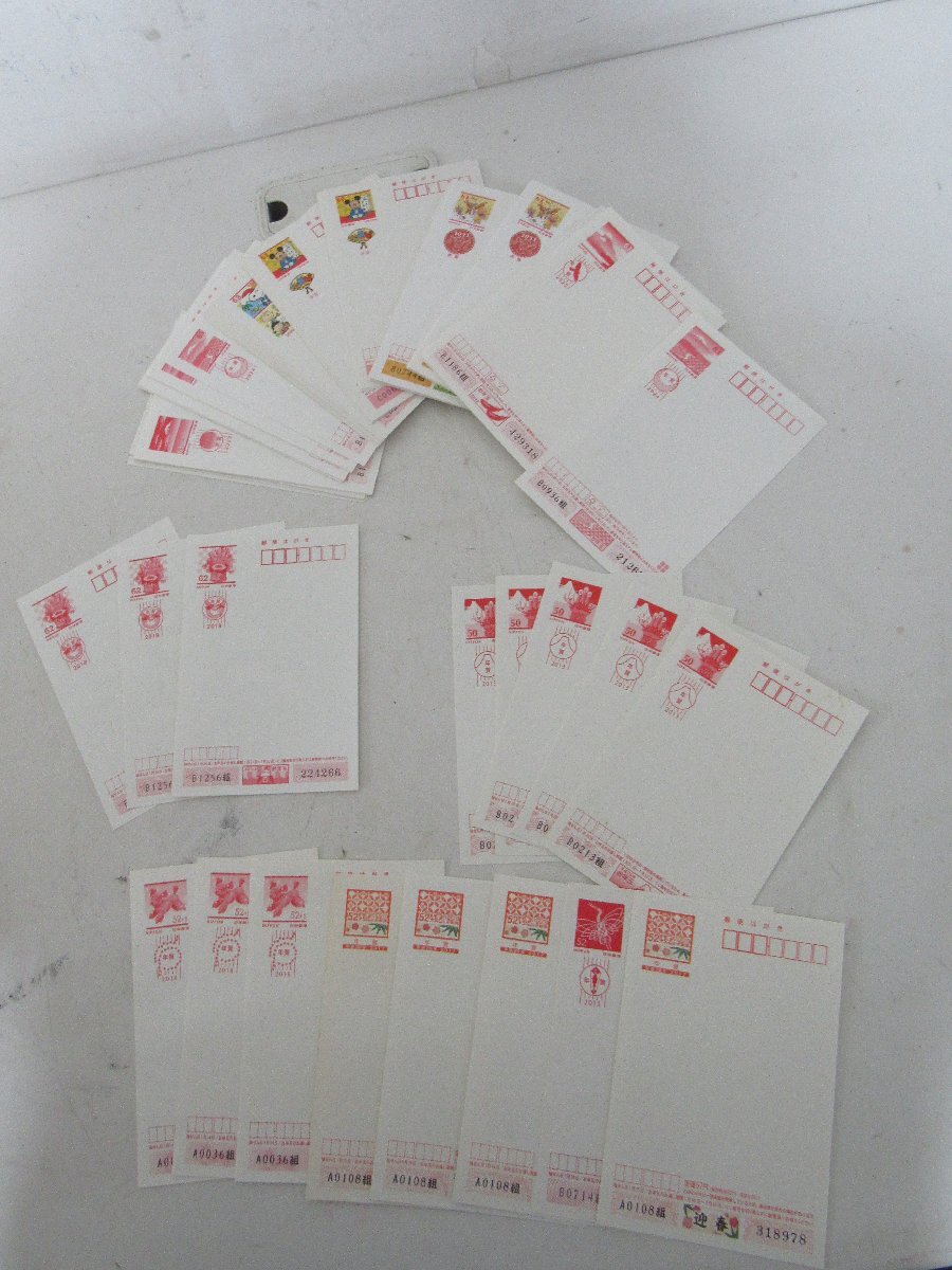 ◇未使用 ハガキ 63円81枚 62円3枚 52円8枚 50円5枚