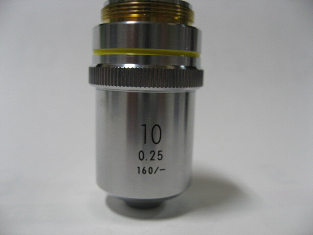 ニコン 対物レンズ　10X　中古品
