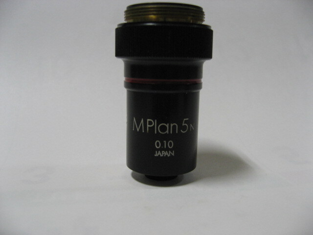 オリンパス 対物レンズ　Mplan5XN　中古品