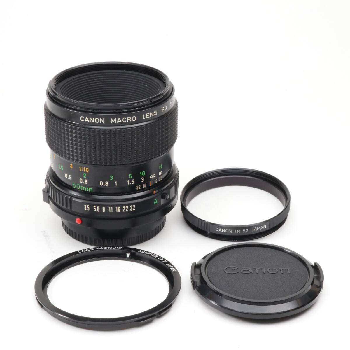 Canon New FD 50mm F3.5 macro MFレンズ 〔FD マウント〕