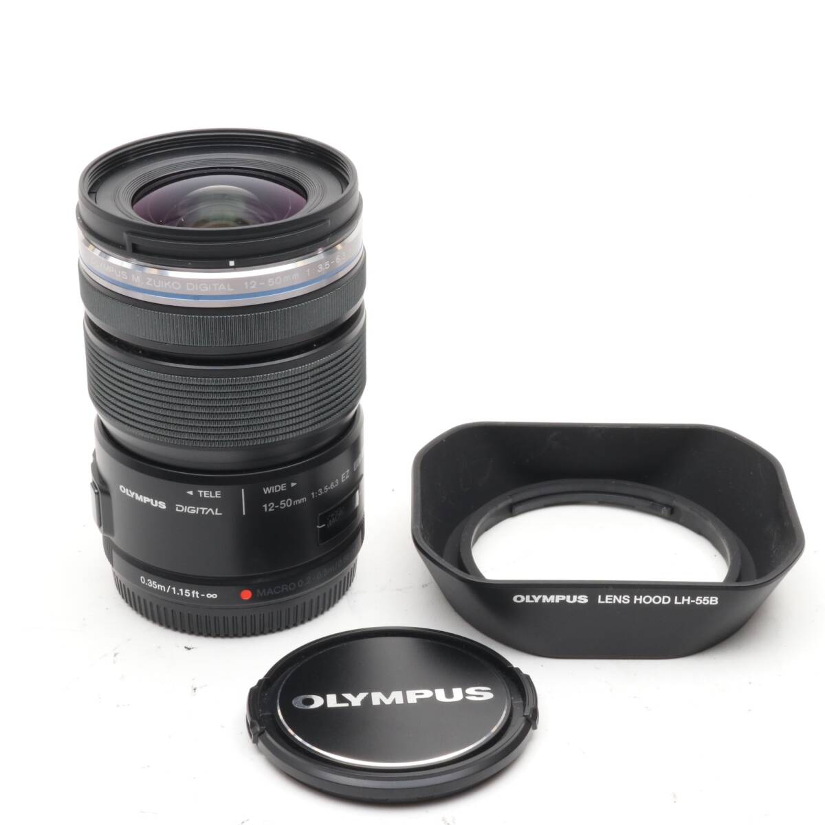 OLYMPUS ED 12-50mm F3.5-6.3 EZ ブラック 〔マイクロフォーサーズマウント〕