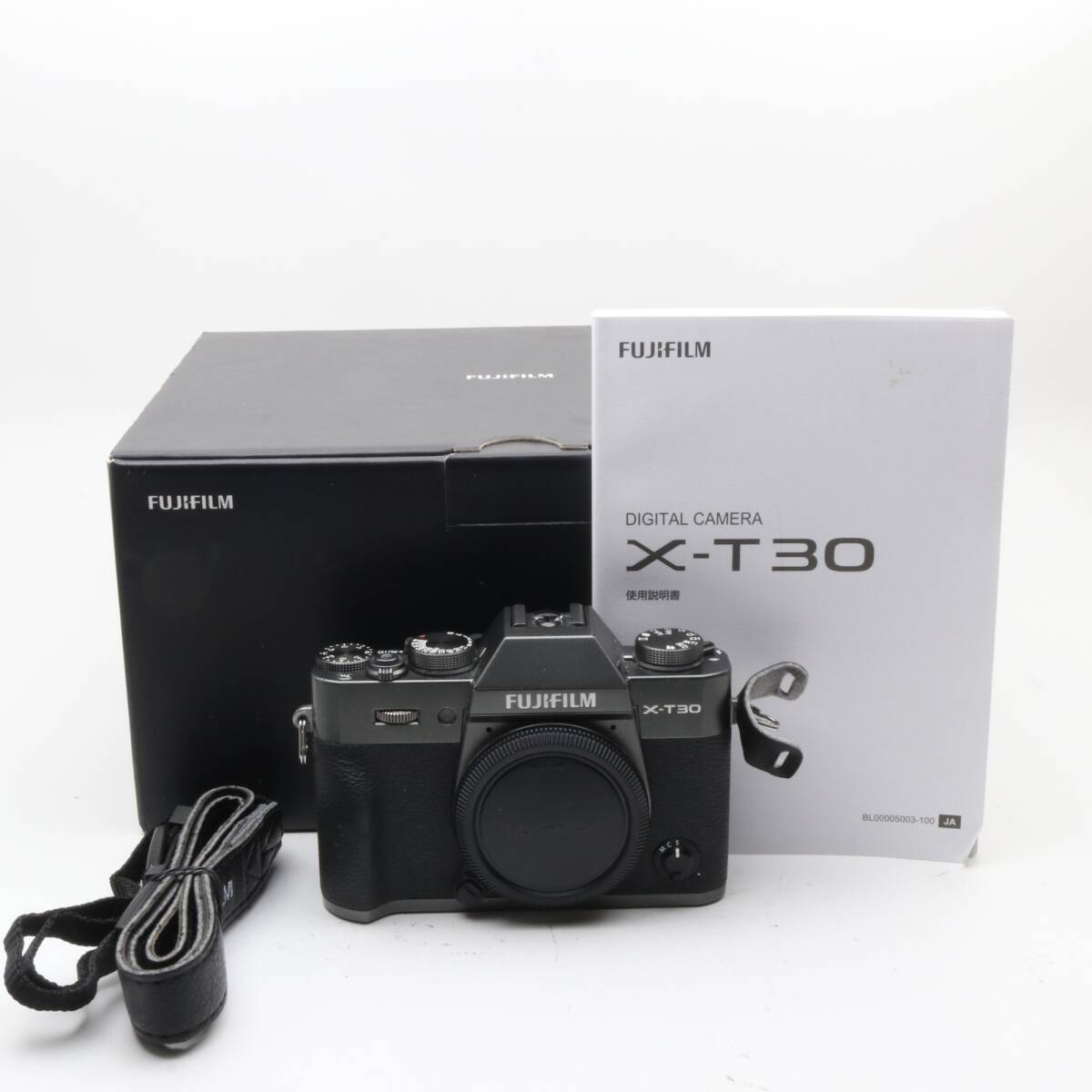 FUJIFILM ミラーレス一眼カメラ X-T30ボディ チャコールシルバー X-T30-CS