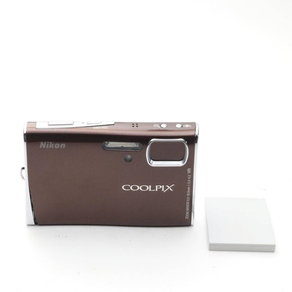 【充電器欠品】Nikon COOLPIX S50 ブラウン コンパクトデジタルカメラ