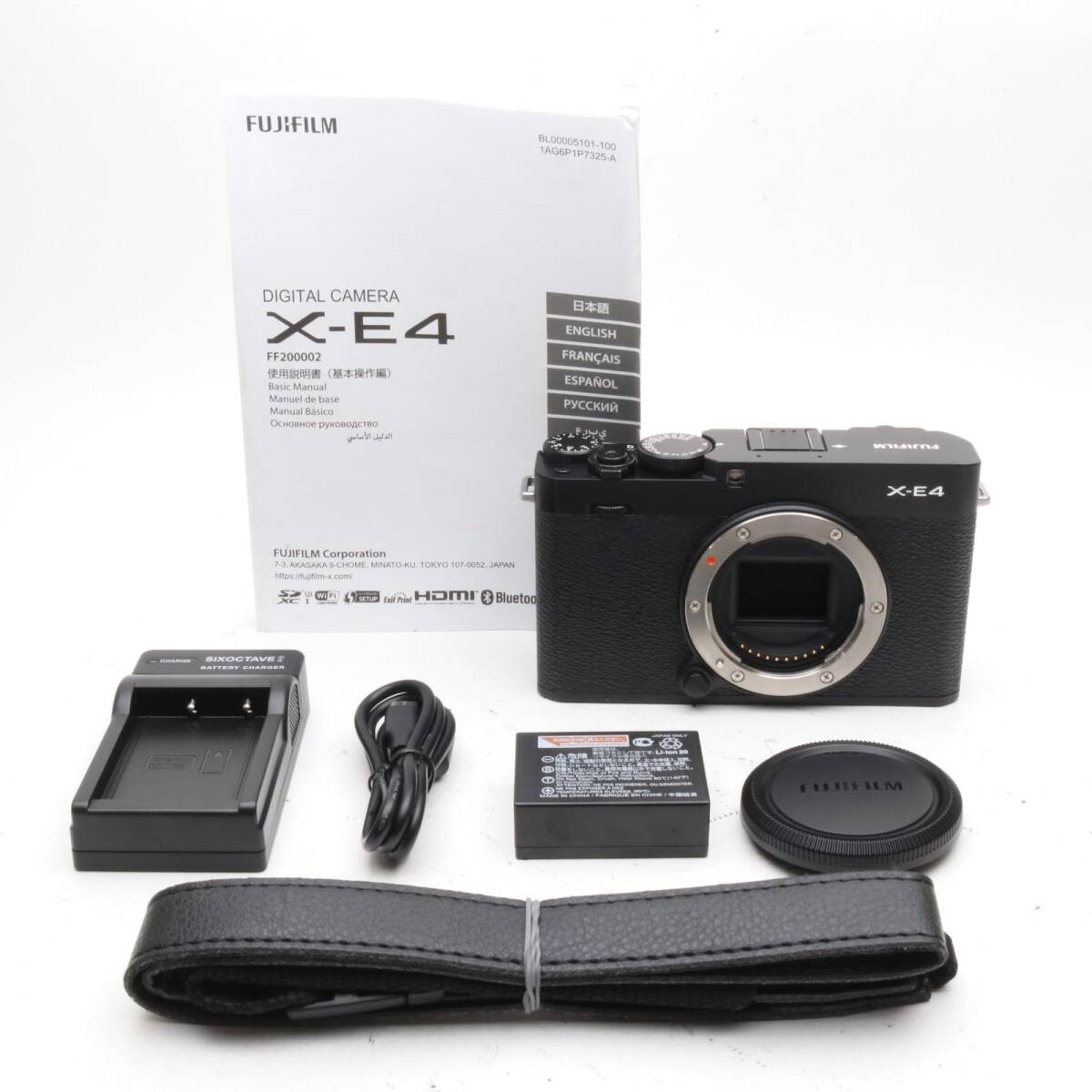 FUJIFILM X-E4 ボディ ブラック 〔FUJIFILM X マウント〕