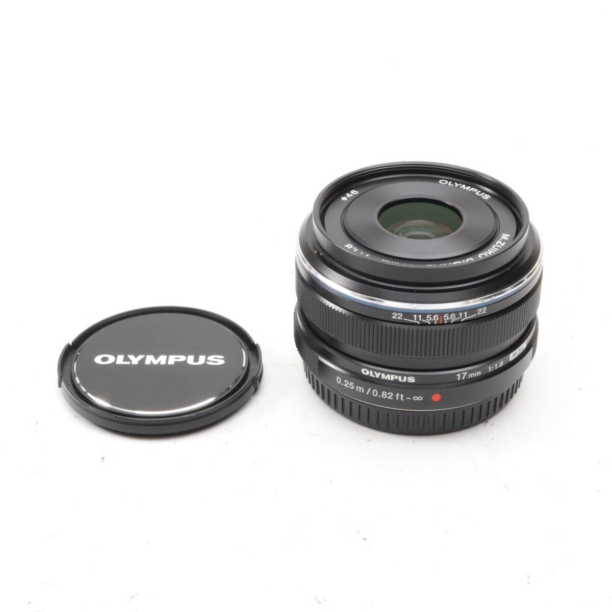 OLYMPUS M.ZUIKO DIGITAL 17mm F1.8 ブラック 〔マイクロフォーサーズマウント〕