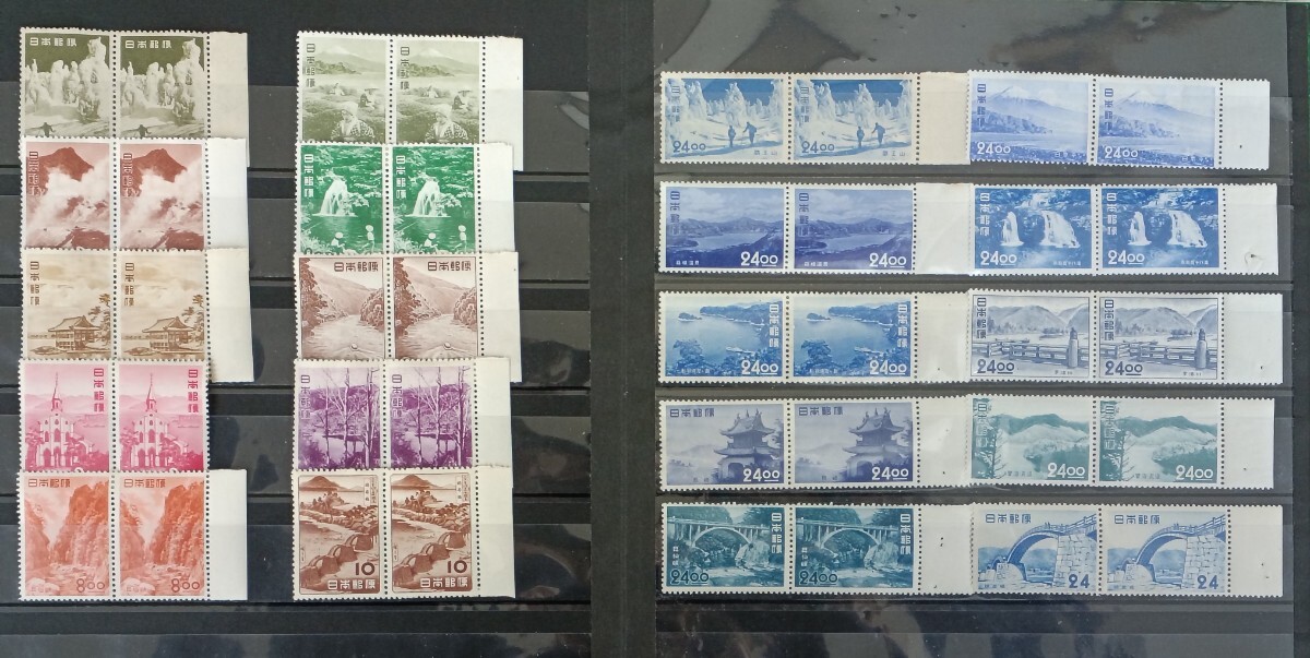 ●●　日本切手　 観光地百選シリーズ　 全10集２セット　●●