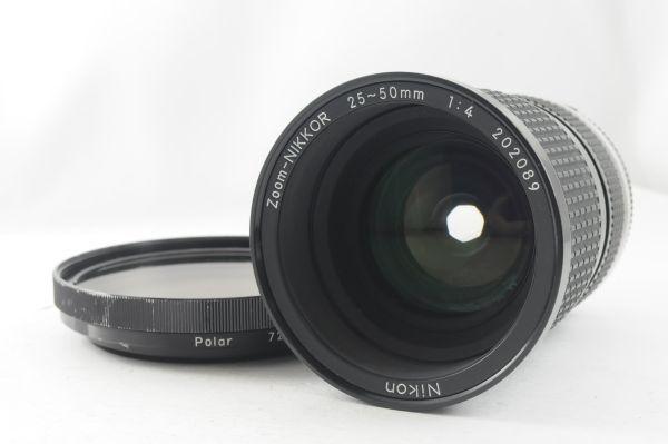 ★美品★Nikon Ai-s Zoom-NIKKOR 25-50mm F4 清潔感溢れる綺麗な外観！クリアーな光学！0367