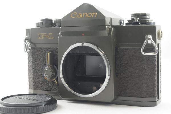 ★極上美品★Canon キヤノン F-1 Olive Drab オリーブドラブ 清潔感ある綺麗な外観！クリアーな光学！0369