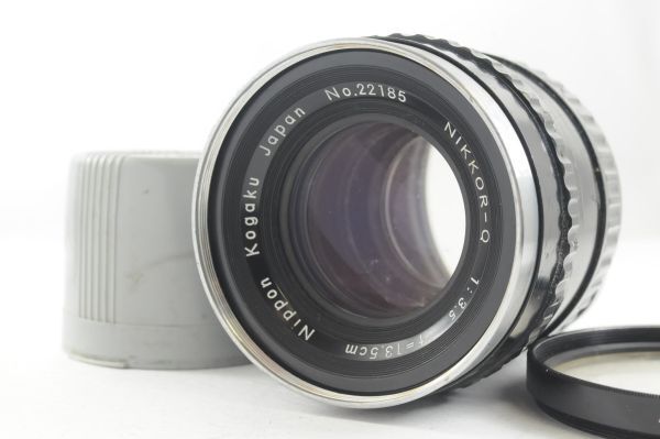 ★美品★ZENZA BRONICA NIKKOR-Q 13.5cm F3.5 清潔感ある綺麗な外観！良好な光学！0406
